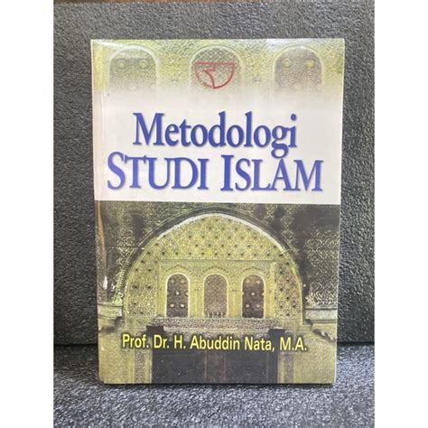 Jual Metodologi Studi Islam By Abuddin Nata Jemarinovel Shopee