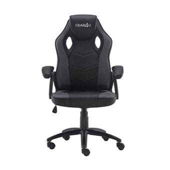 Gear4U Rook Siège gamer Chaise gaming Noir G4U ROOK BK BK