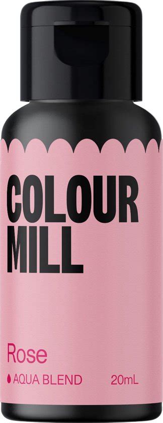 Colour Mill Aqua Blend Voedingskleurstof Op Waterbasis Rose Ml Bol