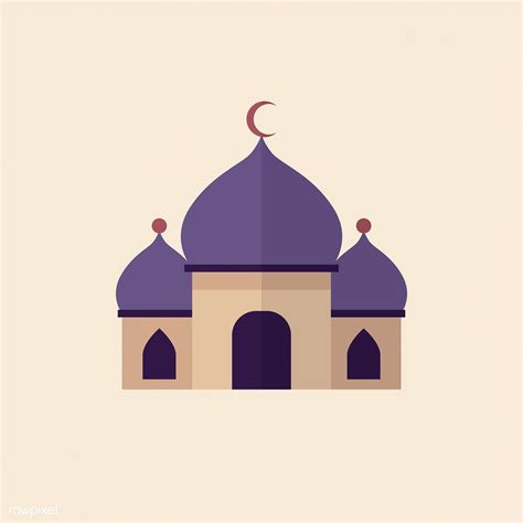 Illustration Of A Islamic Mosque Free Image By Rawpixel Ningzk