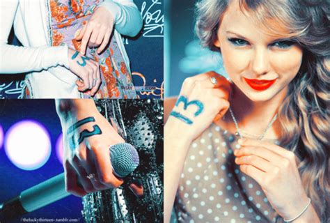 Anjelica Xi Ipa Taylor Swift Explains Why 13 Is Her Lucky Number