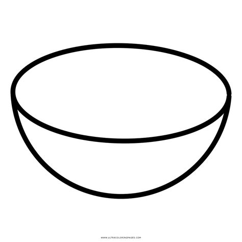 Bowl Coloring Pages