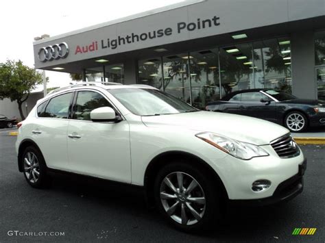 Moonlight White Infiniti Ex Journey Awd Photo