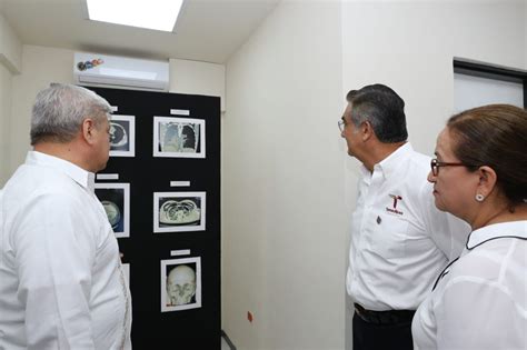 Entrega Américo tomógrafo al Hospital Infantil de Tamaulipas