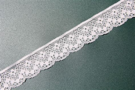 Scalloped Floral Stretch Lace Edge Trim 3cm Fanwill International