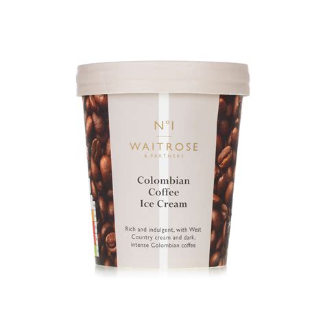 Waitrose No 1 Colombian Coffee Ice Cream 500ml Waitrose UAE Partners