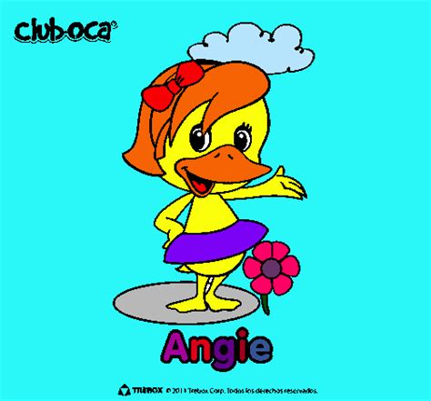 Dibujo De Angie Pintado Por Fjkitglojhrl En Dibujos Net El D A