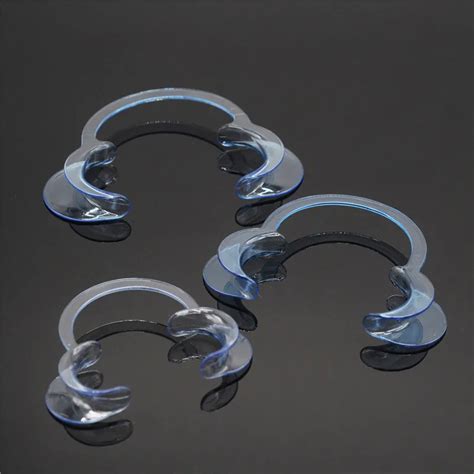 Dental Oral Care Orthodontic Plastic Cheek Lip Retractor C Type Mouth