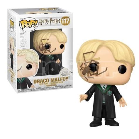 Funko Pop HP Harry Potter S10 Draco Malfoy W Whip Spider 117