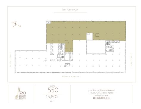 320 S Boston Building Downtown Tulsa Office Spaces
