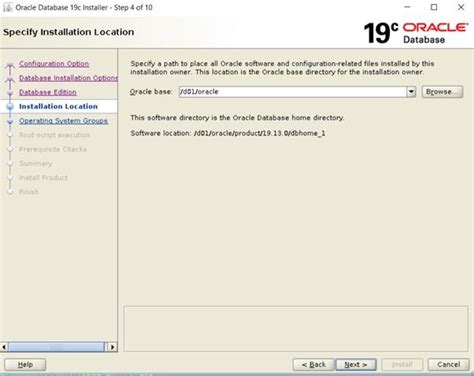 Step By Step Oracle 19c Installation On Linux Database Analyser