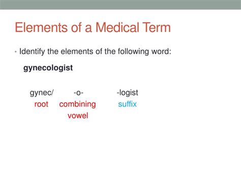 Ppt Med 103 Medical Terminology Powerpoint Presentation Id 2242698