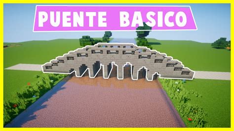 COMO hacer un PUENTE MEDIEVAL BÁSICO en MINECRAFT Minecraft PC Xbox