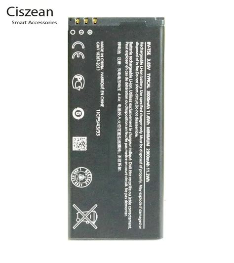 X Mah Wh Bv T E Bvt E Bv T E Replacement Battery For Microsoft