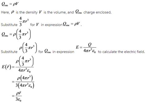 Surface Charge Density Equation