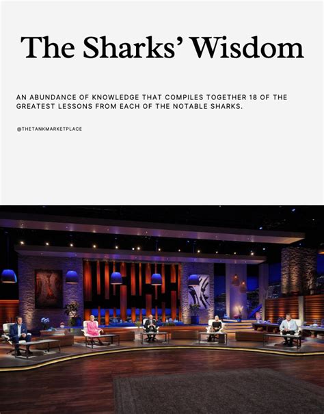 The Shark S Wisdom Crucial Lessons For Entrepreneurs From Shark Tank