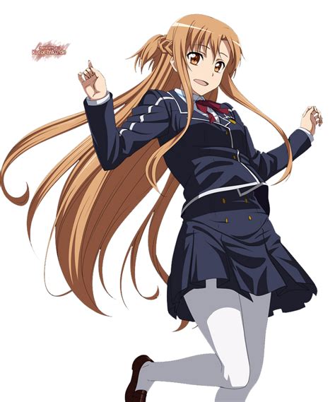 { Render Png } Yuuki Asuna By Kuroi Inku On Deviantart