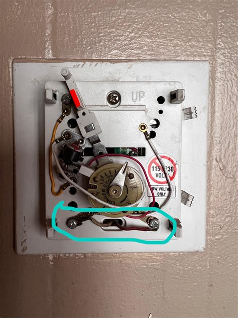 Trying to replace this old 2 wire thermostat for a newer digital one. Problem is older unit does ...