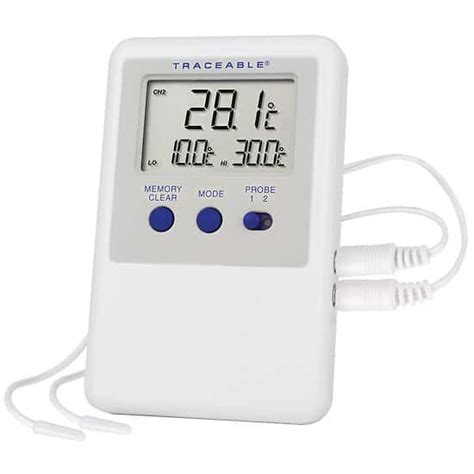 Always In Stock Traceable Ultra™ Refrigerator Freezer Thermometer With Calibration 2 Bullet