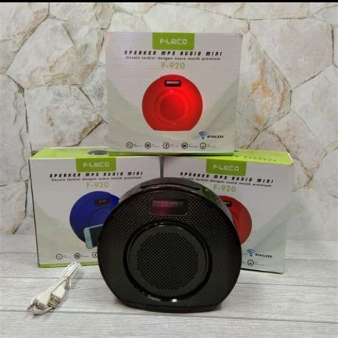 Jual Speaker Bluetooth Protable Fleco F X Bass Speaker Big Box X