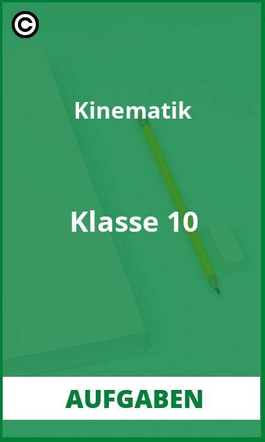 Kinematik Aufgaben Mit L Sungen Klasse Pdf