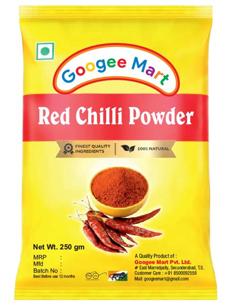 Googee Red Chilli Powder Googee Mart Pvt Ltd