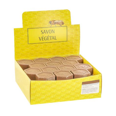 Présentoir 42 Savon Végétal au Miel de Thym 100g