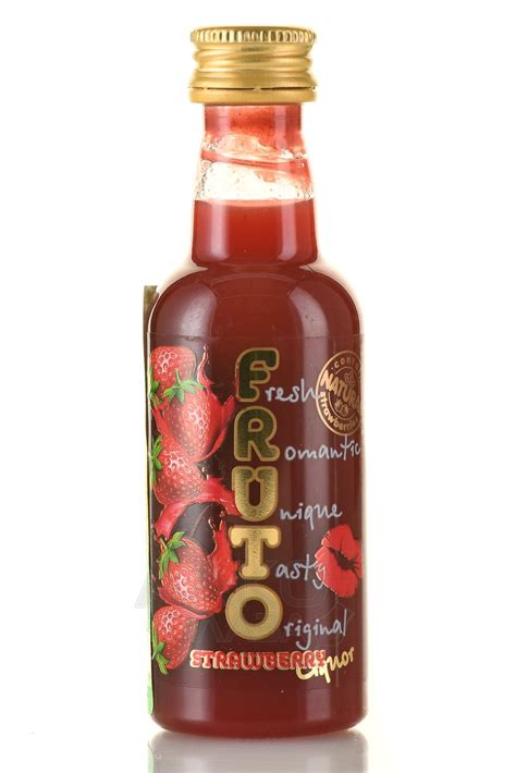 Fruto Strawberry - купить ликер Фруто Клубника 0.05 л - цена
