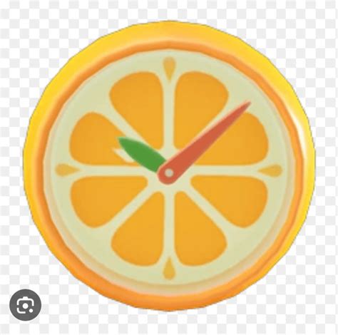 I Made The Orange Clock Ranimalcrossing