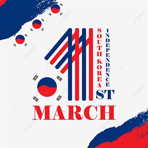 March St Vector Design Images March St Movement South Korea