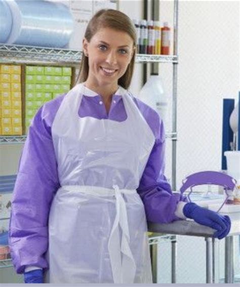 Pin by Евгений Л on ХАЛАТ Disposable aprons Plastic aprons