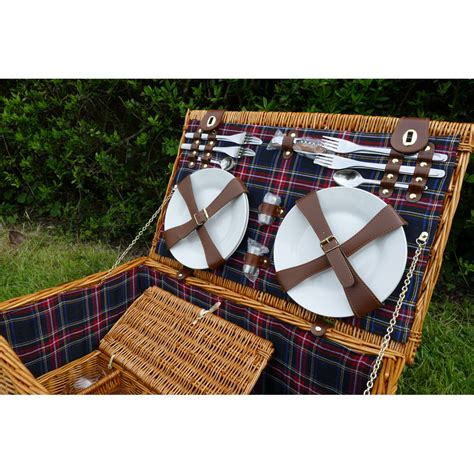 Lifestyle Paddington Willow Picnic Hamper Wilko