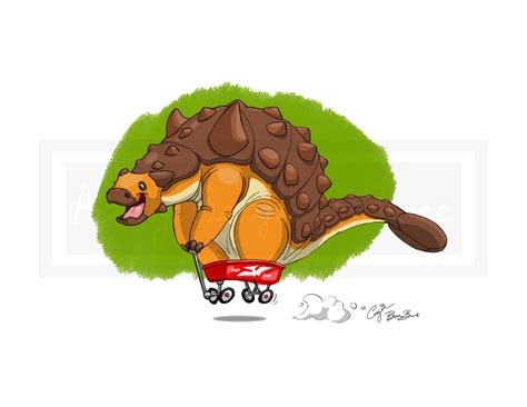 Paleo Kids Ankylosaurus Paleo Flyer By Benners2004 On Deviantart