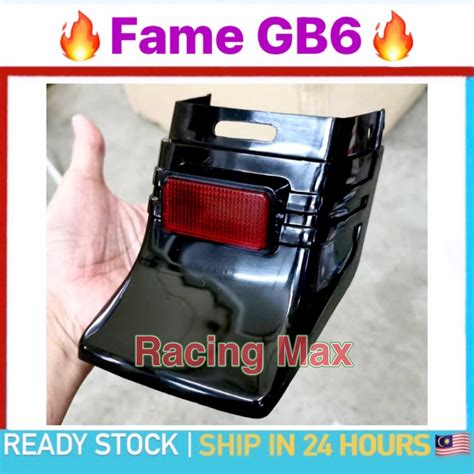 EKOR HONDA FAME GB6 MUDFLAP MUD FLAP REFLECTOR COMPLETE SET REAR