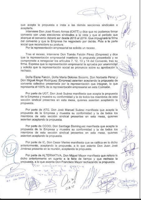 Comisiones De Trabajo En Global Acta Reuni N Comisi N Negociadora De