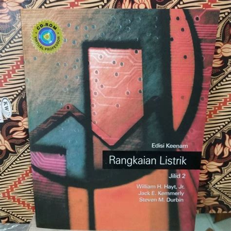 Buku Rangkaian Listrik William Hayt Jilid 2 Dilengkapi CD Lazada