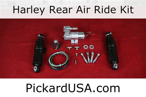 Harley Air Ride Suspension Kit Rear System For Custom Baggers By