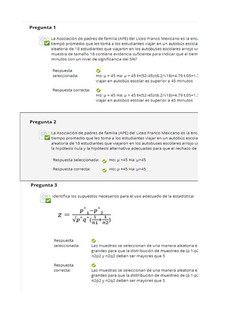 Actividad Automatizada Probabilidad Y Estadistica Studocu