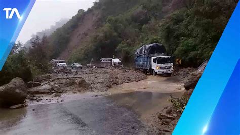 Sistema Vial De Morona Santiago Afectado Por Las Intensas Lluvias