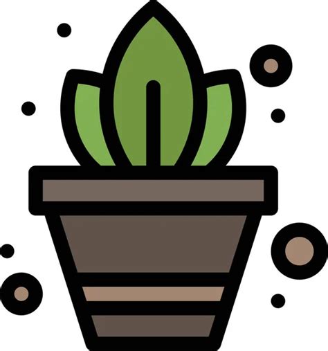 Plant Pot Gardening Icon Stock Vector By ©iconfinder 528919614