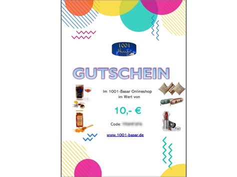 Einkaufsgutschein Das Perfekte Geschenk 10 30 50 100