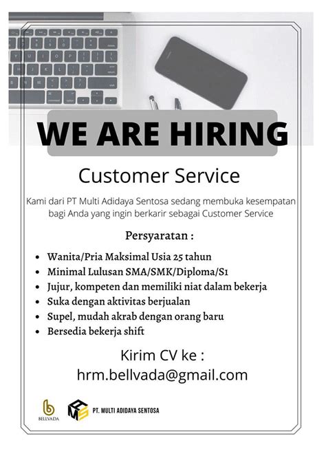 Lowongan Kerja Customer Service Karir Bogor