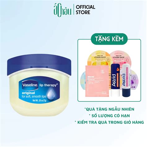 Sáp Dưỡng Môi Vaseline Lip Therapy Original Không Màu Dưỡng Ẩm Dưỡng