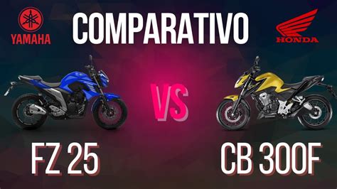 Comparativo Cb300f Twister Vs Fz25 Ficha Tecnica Youtube