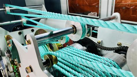 Synthetic Pp Pe Polypropylene Plastic Rope Twine Production Equipment