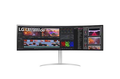 LG UltraWide Dual QHD Monitor 49WQ95C W LG UK