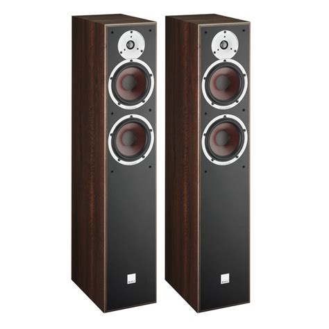 Dali Spektor 6 Parlantes tipo torre de piso 2 vías 6 5 Par Walnut