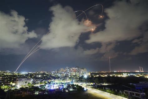 Israels Iron Dome In Action Photos Washington Times