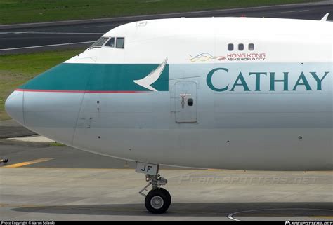 B Ljf Cathay Pacific Boeing F Photo By Varun Solanki Id