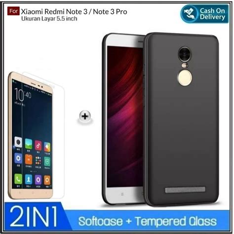 Jual Paket In Case Xiaomi Redmi Note Note Pro Softcase Premium